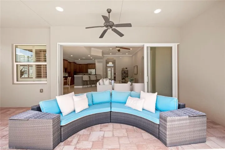 large covered lanai