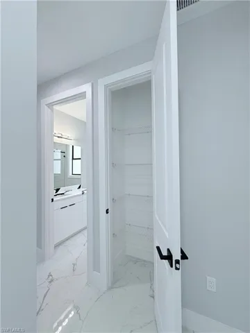 View of closet