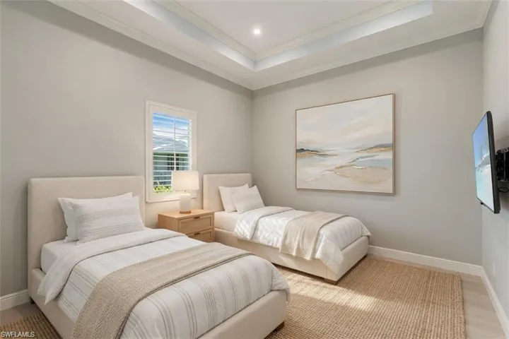 AI rendering of Guest Bedroom 2