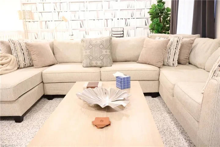View of living area