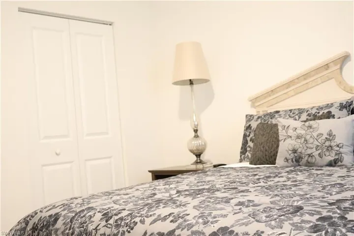 Bedroom with a closet