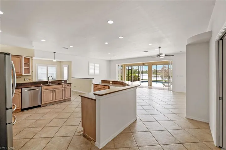 Open concept Kitchen and Great Room