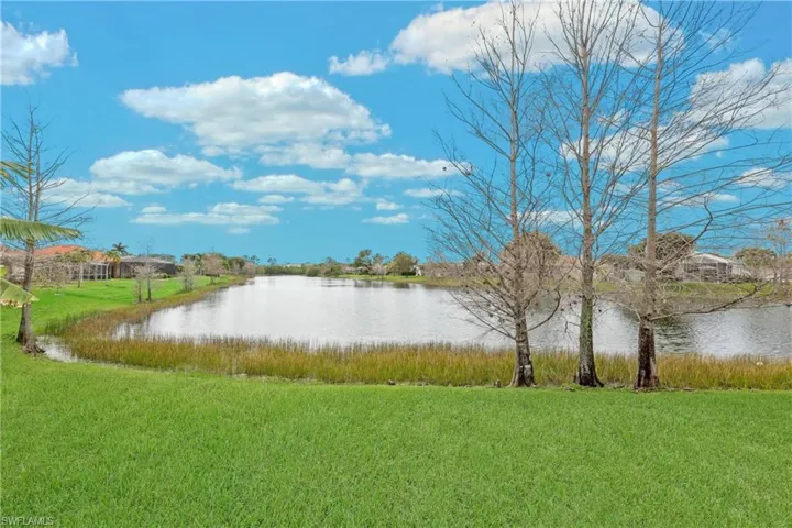 Backyard southern view of lake