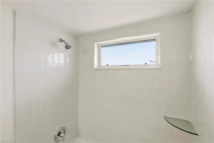 Bathroom with  shower combination