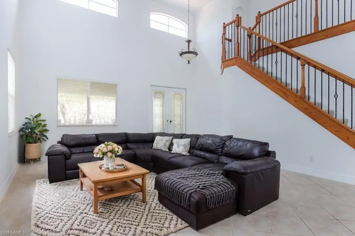 STAGED LIVING ROOM