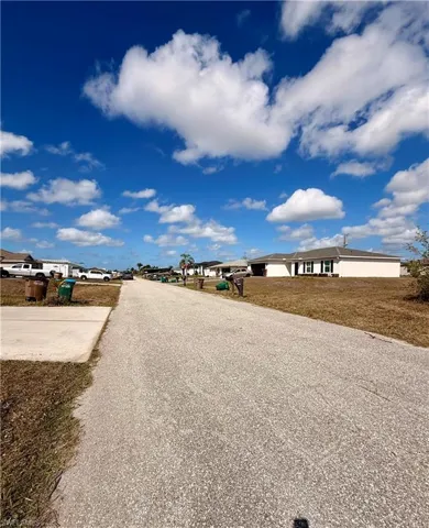 View of asphalt road