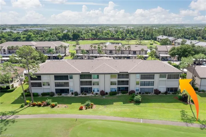 Bird's eye view of a local golf course