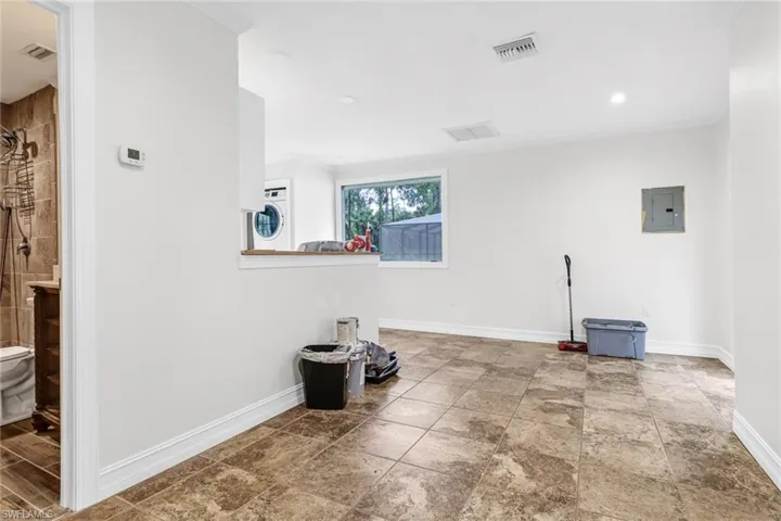 Guest house living area
