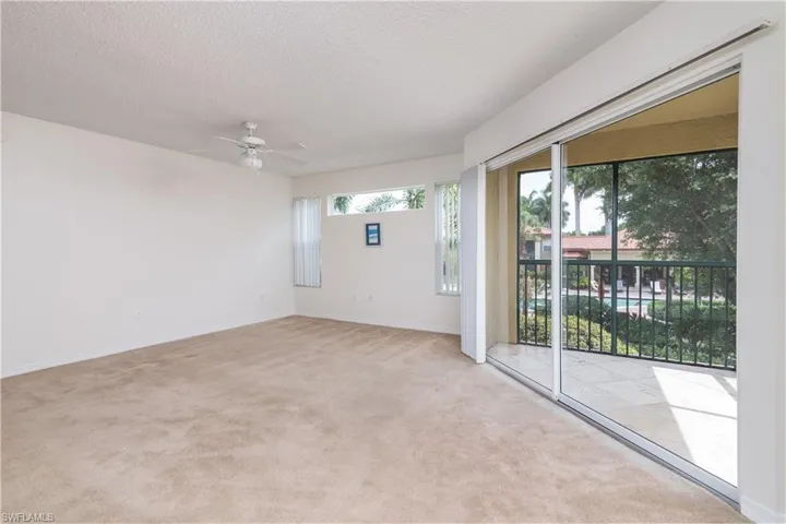 Living Room/Great Room with view of Balcony
