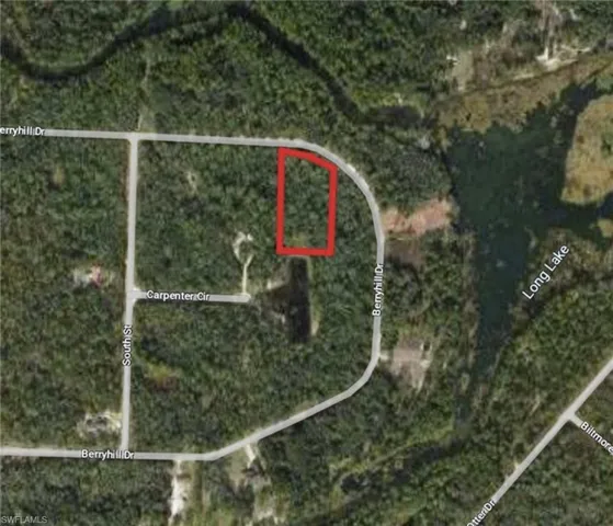 Property Aerial Map. Illustrating the property's location and surrounding geographical features