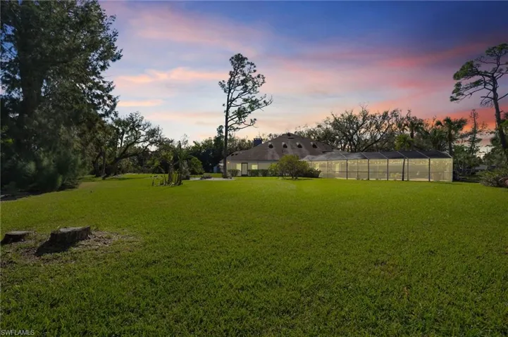 At Dusk backyard photo