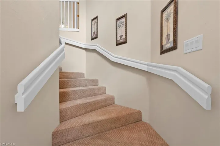 View of stairway