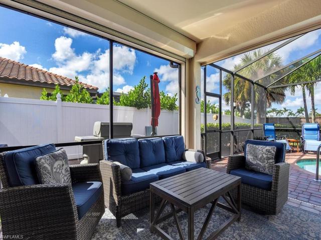 Covered Sitting Area On Lanai