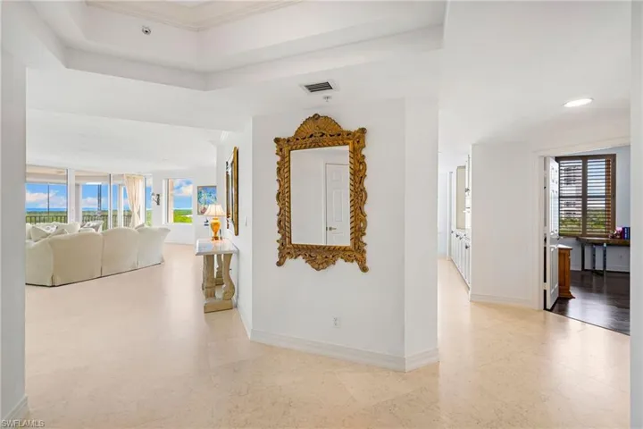 Entry into unit