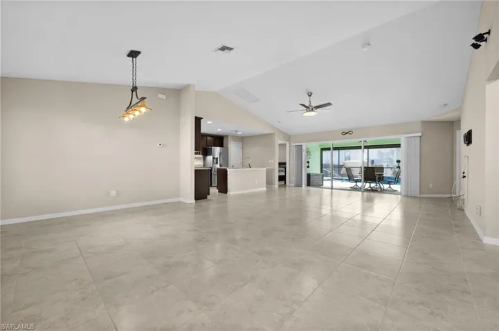 View of Great Room from Front Entry