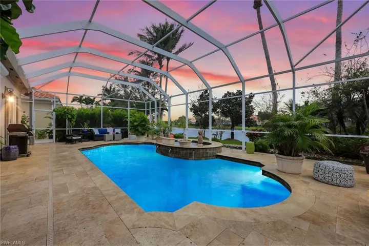 Pool w/ Travertine Deck