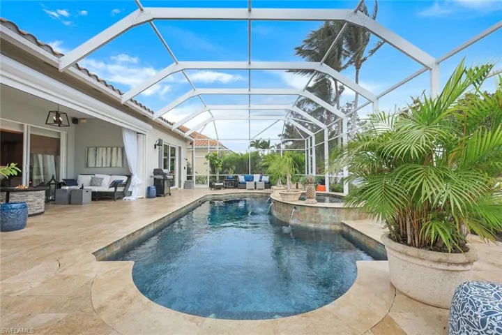 Pool w/ Travertine Deck
