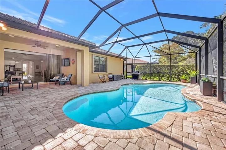 Welcome to the oversized saltwater pool.  3743 total sq ft of total living space.