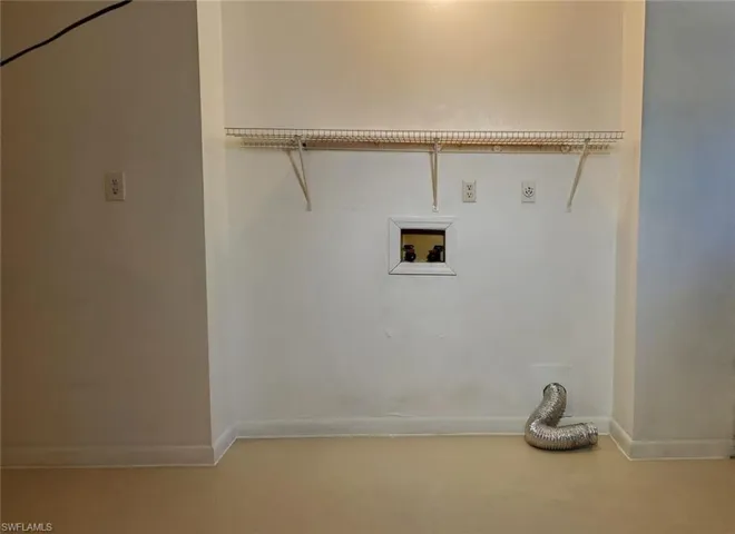 Washer and dryer hookup