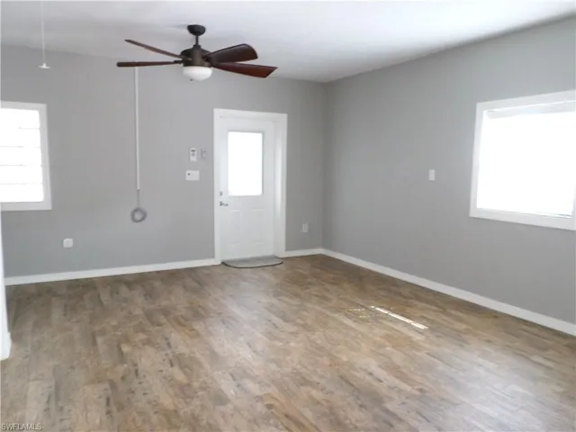 The Family Room Goes Out Front To The Covered Parking.