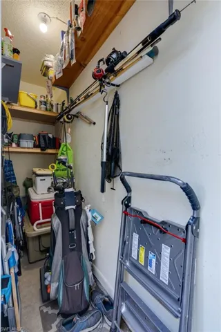 View of storage area