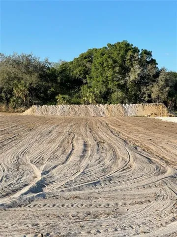 Berm in progress