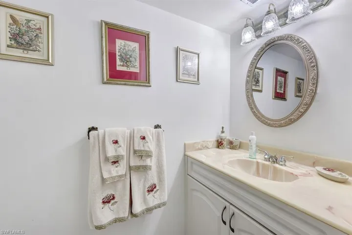 Half Bath on first floor