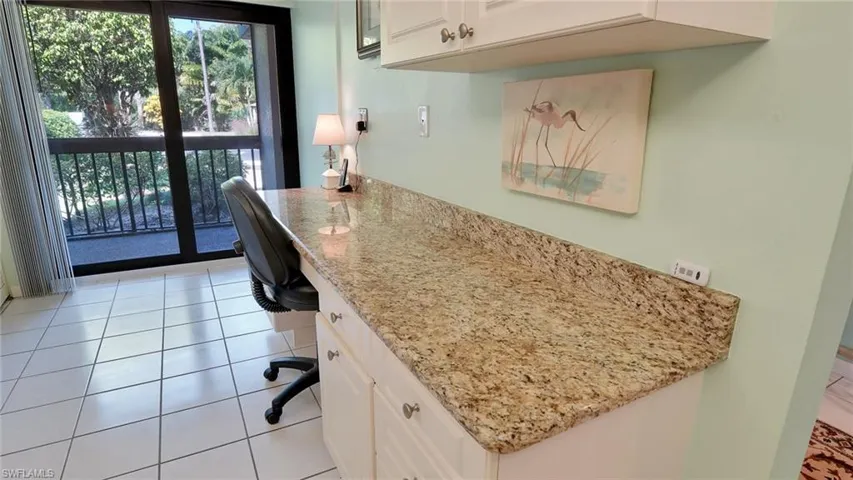 Built in desk