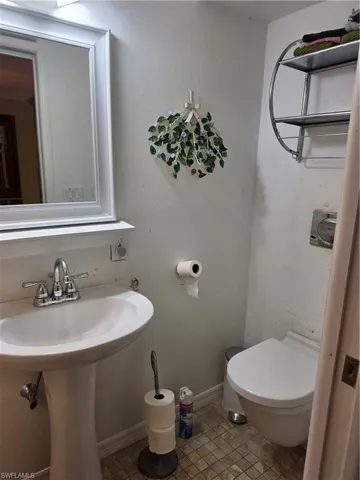 Unique FULL bath downstairs