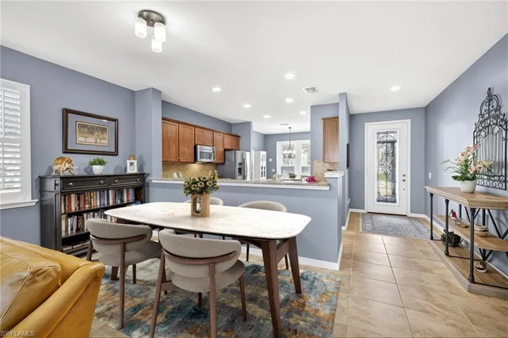 Dining Area Virtually Staged