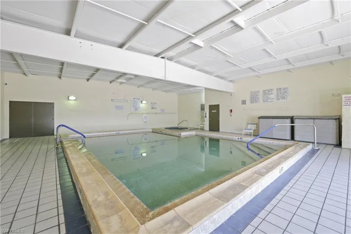 View of indoor community pool
