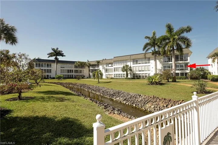 Partial up close exterior view from enclosed lanai.
