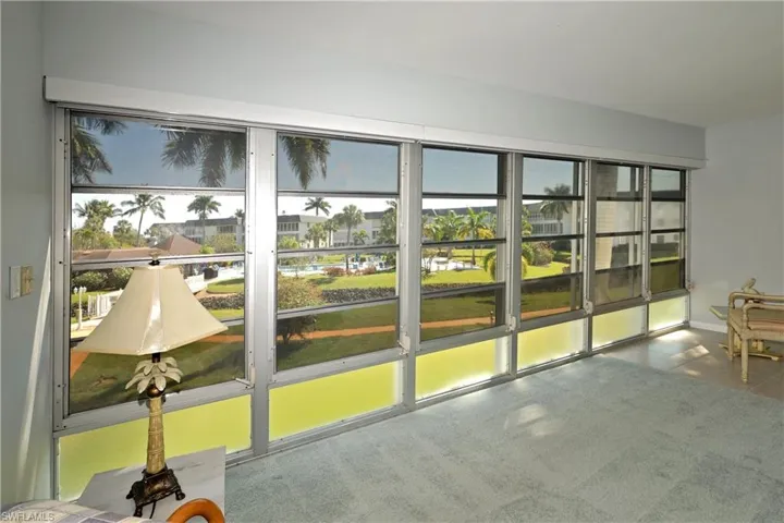 Absolutely Gorgeous Views from the large Lanai. Lovely Electric Blinds on interior of lanai windows provide privacy.