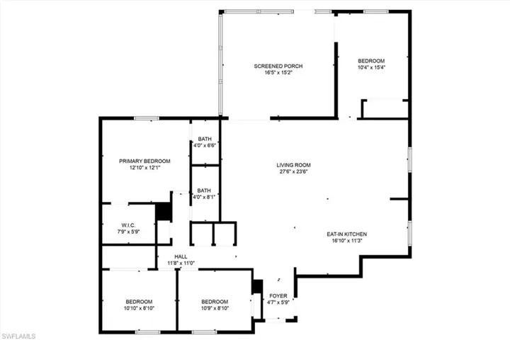 View of floor plan / room layout