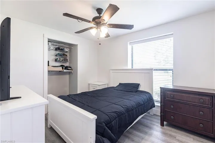 Third Bedroom with dark wood-style floors