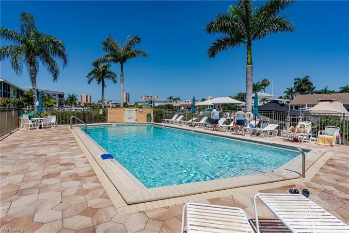 Community Pool has plenty of sunshine