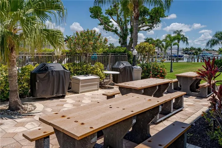 BBQ picnic area