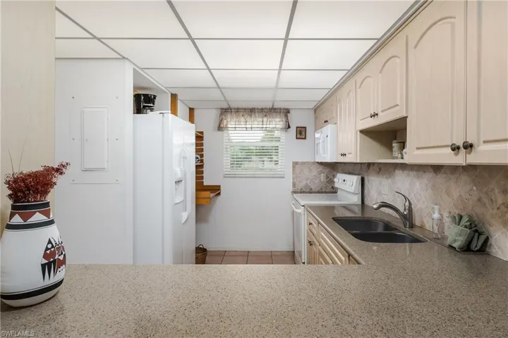 Window in kitchen for natural light