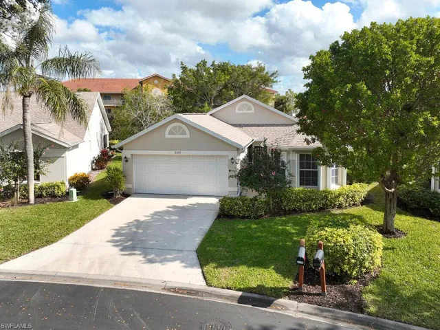 Stunning front elevation with welcoming entrance.