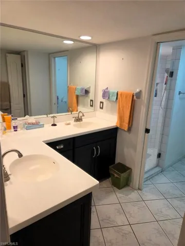 Guest Bathroom with Shower Only and Exterior Door