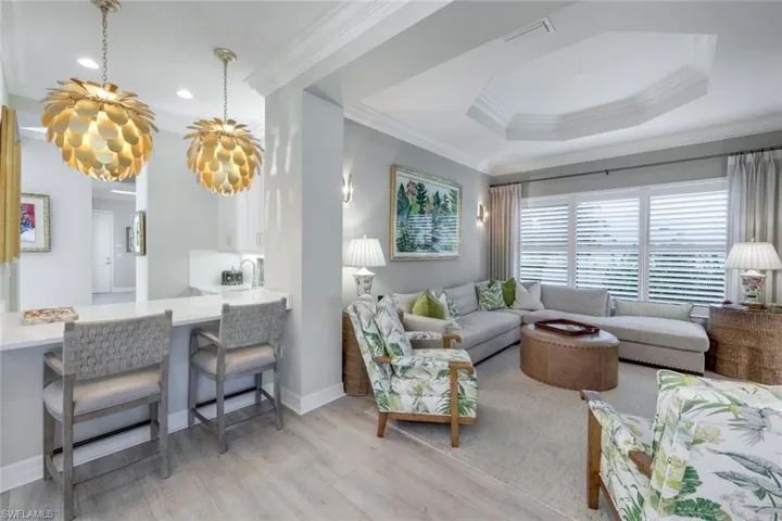 This flexible room can be used for a large Dining room or a TV/den room by the kitchen