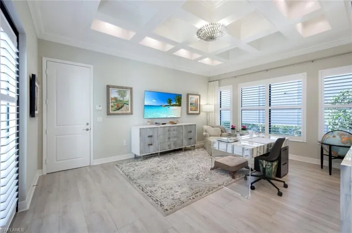 This spectacular room offers a little get-a-way private space.