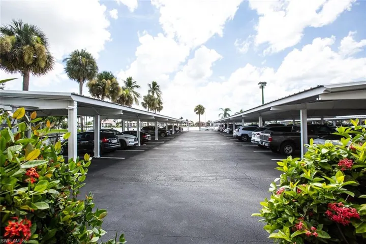 View of vehicle parking