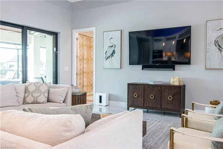 View of living room