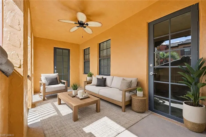 Balcony - Staged