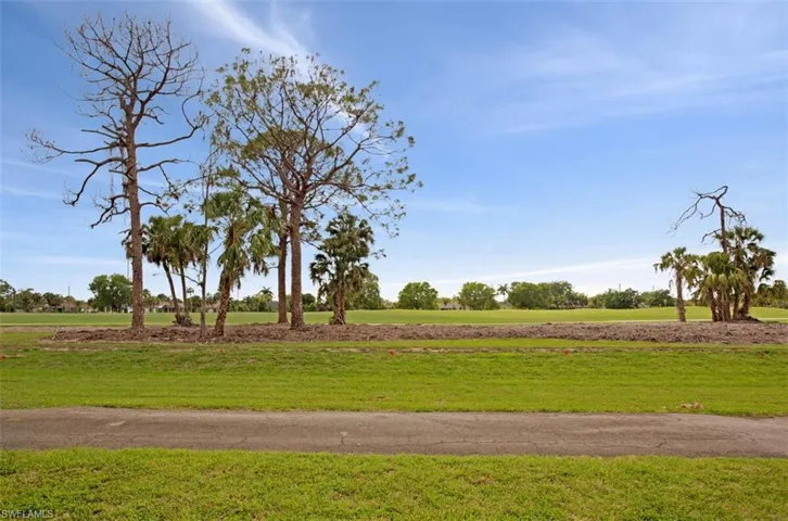 view of golf course
