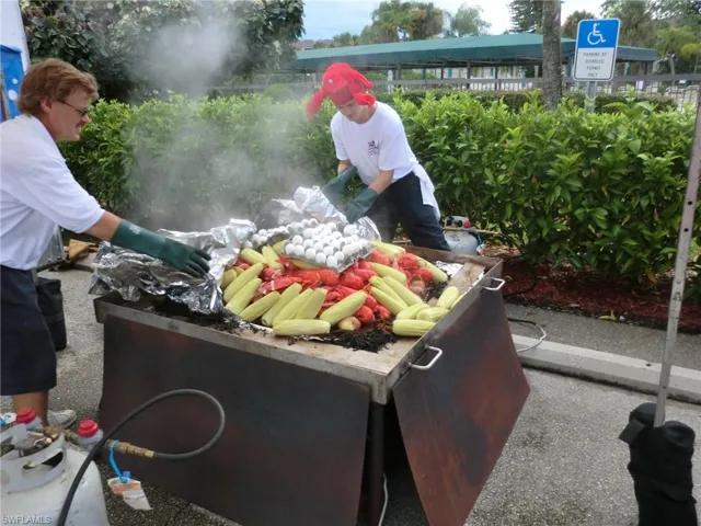 Lobster fest at the pool