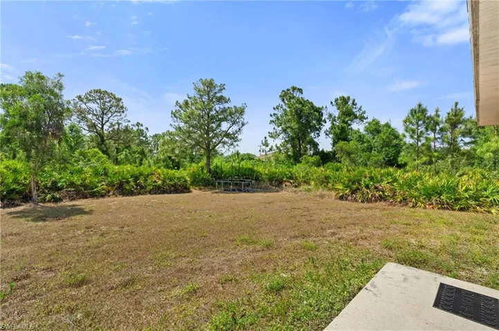 View of green lawn