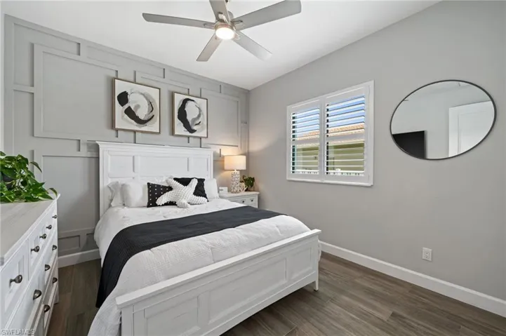 Bedroom 2 is bright and airy