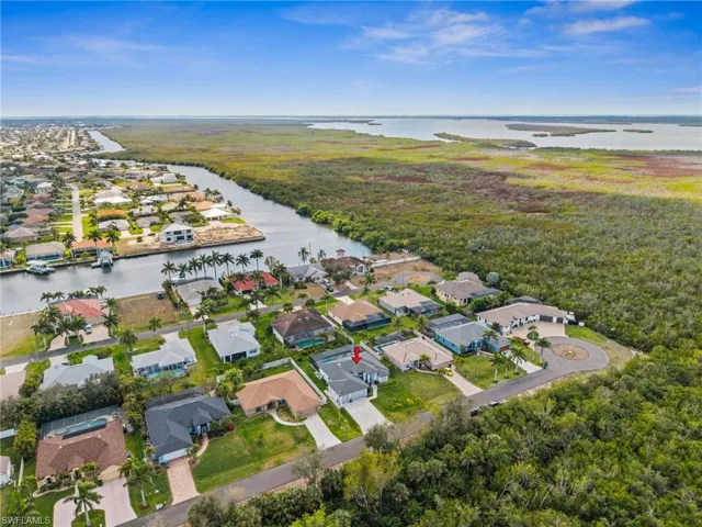 This home is on a quiet cul-de-sac street surrounded by nature